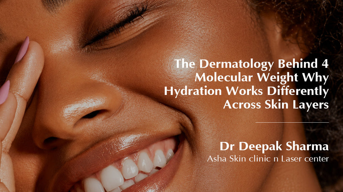 The Dermatology Behind 4 Molecular Weight Why Hydration Works Differently Across Skin Layers
