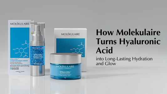 How Molekulaire Turns Hyaluronic Acid into Long-Lasting Hydration and Glow