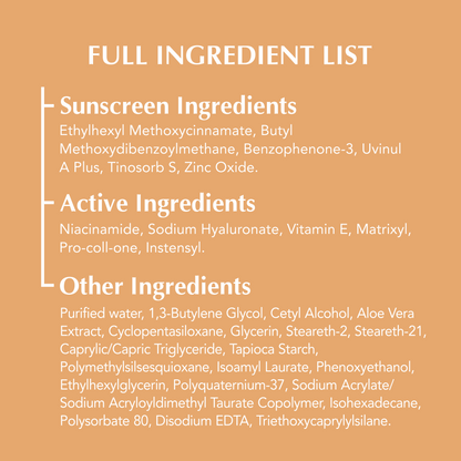 Curasol Healthy Ageing Sunscreen