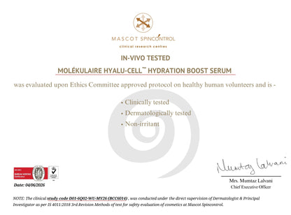 Hyalu-Cell 7-Weight HA & Niacinamide Hydration Boost Serum 30ml